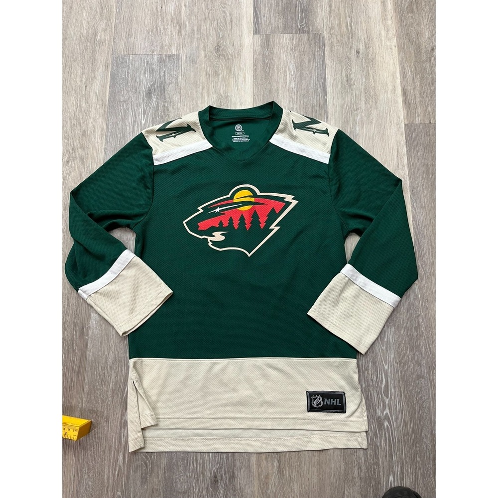 NHL Minnesota Wild Kirill Kaprizov Hockey Jersey Size Small